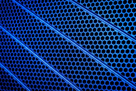 abstract metal grid backgroundの写真素材