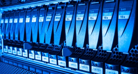 hard drives in data center