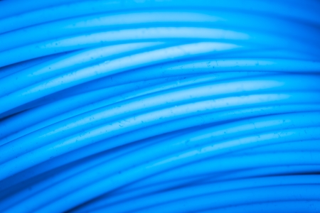 bunch of optic fiber cables