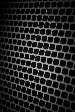 closeup of seamless  metallic gridの写真素材