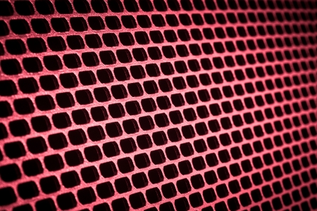 closeup of seamless  metallic gridの写真素材