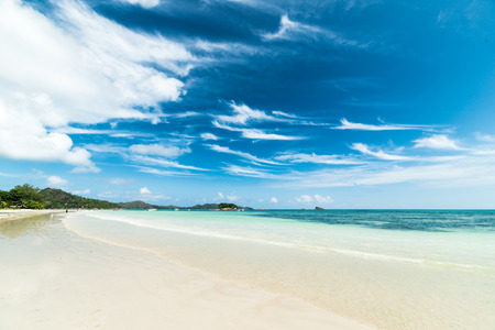 white sand beach with turquoise seaの写真素材