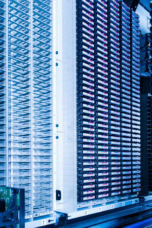 data storage tapes inside data cloud