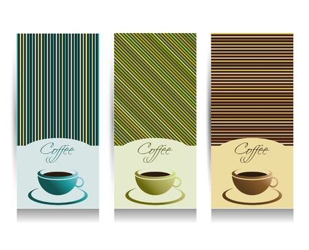 Coffee menu card.のイラスト素材