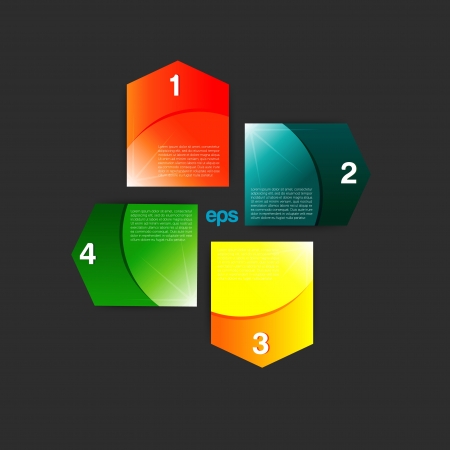 Set of Colorful Bubbles のイラスト素材