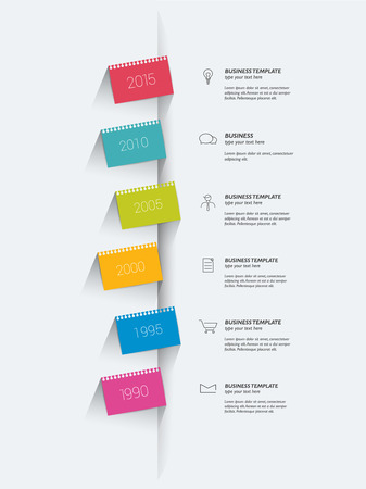 Stickers template. Text area design.のイラスト素材
