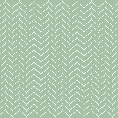 Green Wave stylized pattern.のイラスト素材