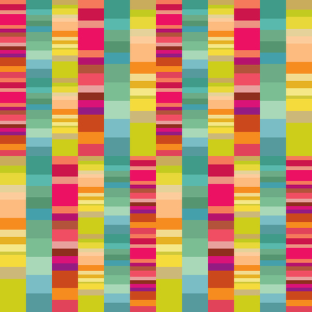 Pattern geometrics. Color stripes design.のイラスト素材