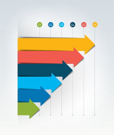 Chart, graph, 3D style. Infographics element.のイラスト素材