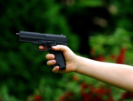 pistolの写真素材