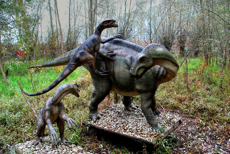 dinosaur parkのeditorial素材