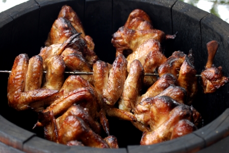 smoked wingsの写真素材