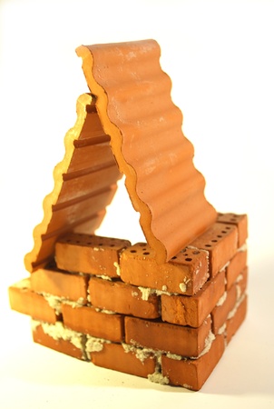 building a houseの写真素材