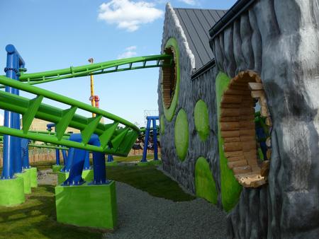 roller coasterの写真素材