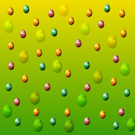 colored eggsの写真素材