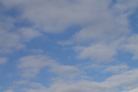 Clouds in Skyの写真素材