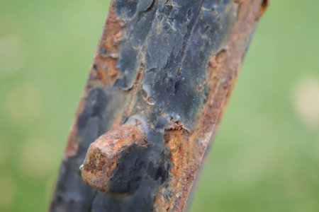 Rusted Signの写真素材