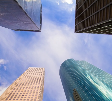 Skyscrapers in Houston, Texas. の写真素材