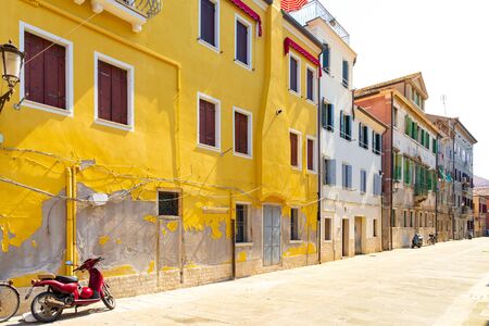 Beautiful streets of Venice in Italy. Summer cityscape