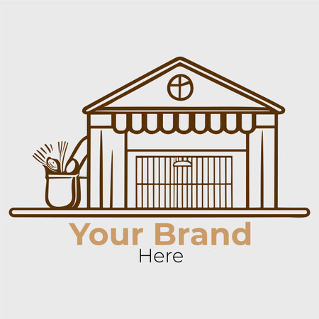 House design over gray background, vector illustration eps10 graphic.のイラスト素材