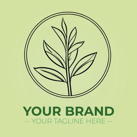 Organic product design over green background, vector illustration eps10のイラスト素材