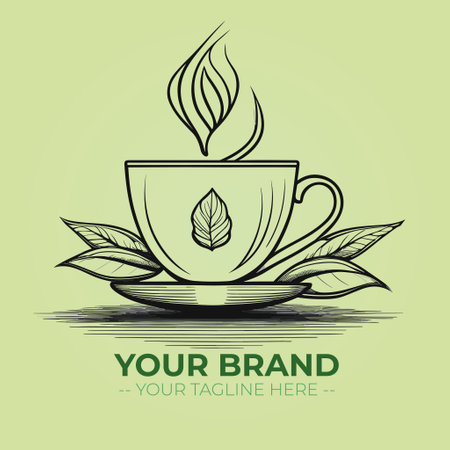 Coffee design over beige background, vector illustration eps10のイラスト素材