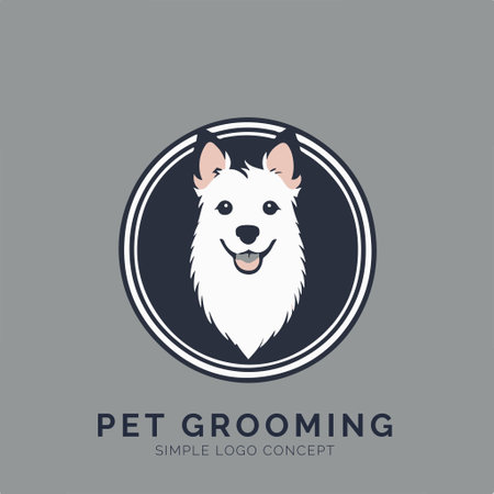 Pets company logo design template. Pet shop logotype concept.のイラスト素材