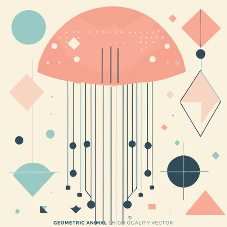 Abstract background with geometric shapes. Vector Illustration. Eps10.のイラスト素材