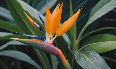 Strelitzia reginae, Strelitzia reginaeの素材