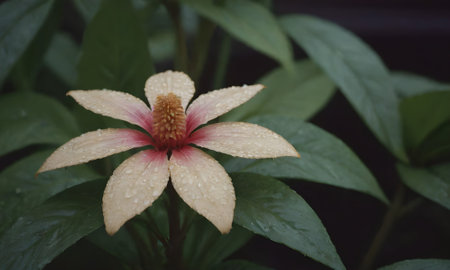 Flower in the garden,Vintage tone,soft focus.の写真素材