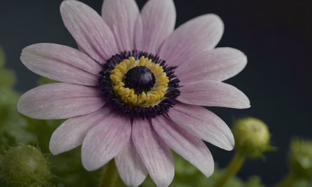Flower of the African daisy (Osteospermum)の写真素材