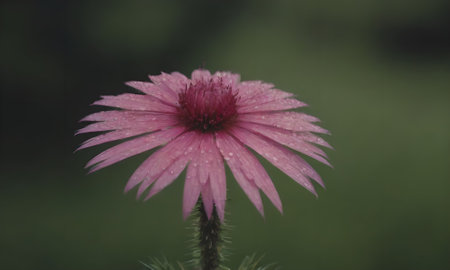 Pink Echinacea (Echinacea purpurea) flowerの写真素材