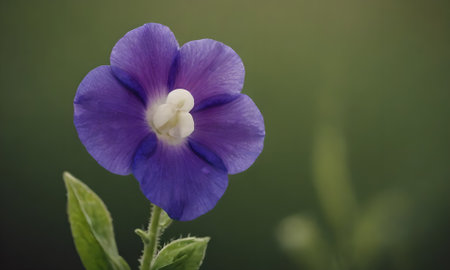 Flower of morning glory (Ipomoea pes-caprae)の写真素材