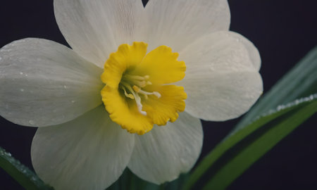Narcissus (narcissus, daffodil)の写真素材