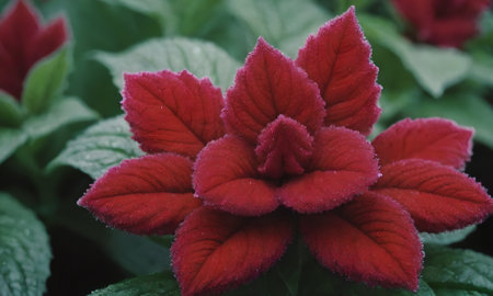 Celosia argentea,Gran Canaria,Spainの写真素材