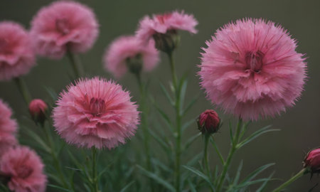 Carnation (Dianthus caryophyllus)の写真素材