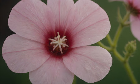 Hibiscus syriacus, Malva syriacaの写真素材