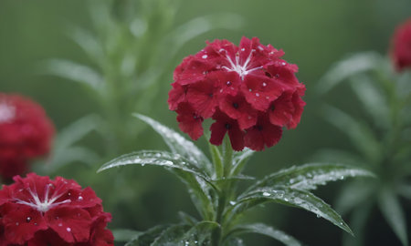 Dianthus chinensis, Chinese carnation, Dianthus chinensisの写真素材
