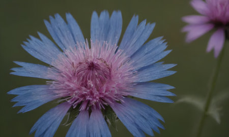 Centaurea cyanus, also known as cornflower or bachelor's button
