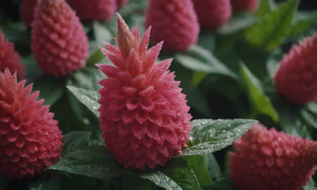 Celosia argentea,Gran Canaria,Spain