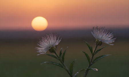 Beautiful white and yellow freesia flowers in the garden.の写真素材