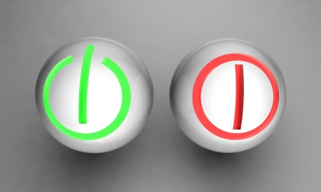 Cg picture, rendering - switch on, switch off