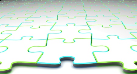 Cg picture, rendering - puzzle