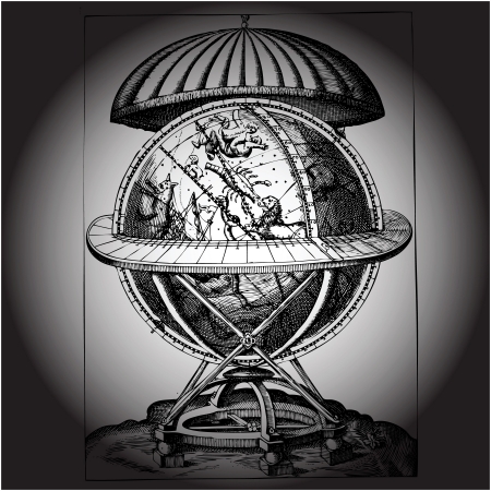 ancient globeのイラスト素材