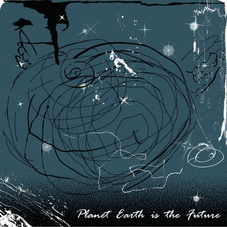 planet earthのイラスト素材