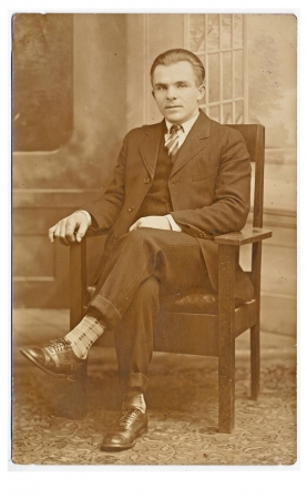 Intellectual - circa 1930の写真素材