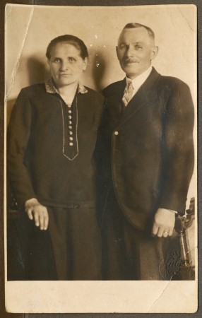 old couple - circa 1940