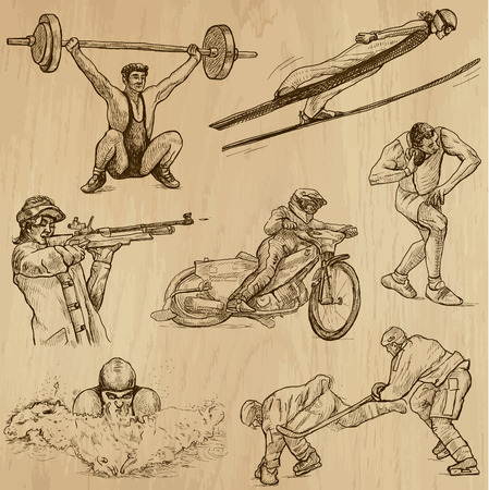 Sports around the World のイラスト素材