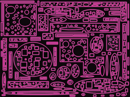 abstract background inspirated by hardware technology
