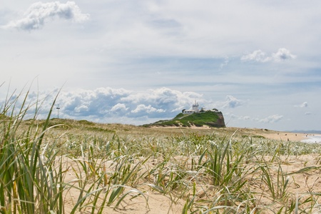 Nobbys beach Newcastleの写真素材